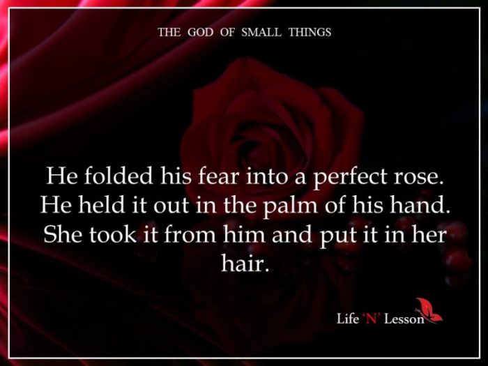 God things small quotes roy arundhati most book beautiful