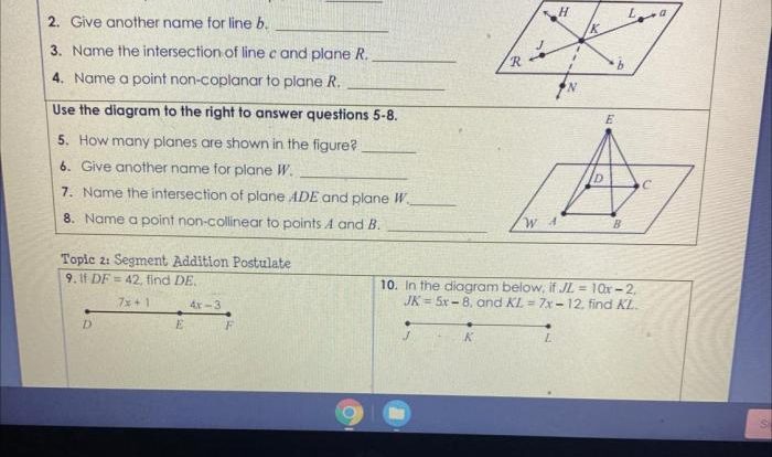 Geometry unit 4 test answer key pdf