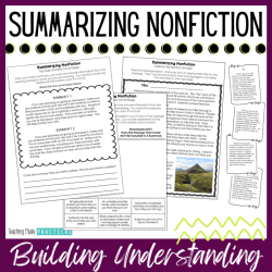 Summarizing informational texts lesson 2 answer key pdf